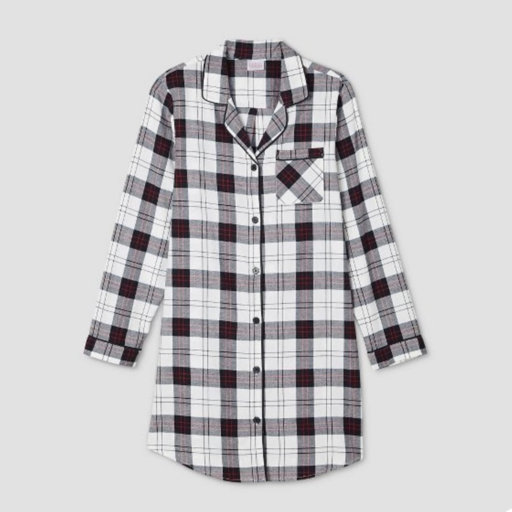 Holiday Plaid Nightgown